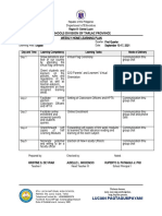 Schools Division of Tarlac Province: Republic of The Philippines Region III-Central Luzon