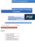 Maxwell's Equations (Time-Varying Potentials)