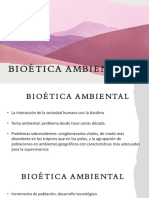 Bioética Ambiental