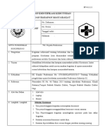 4.1.1.1 Sop Identifikasi Kebutuhan Dan Harapan Masyarakat