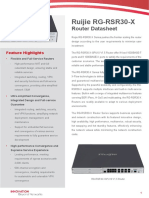 1 (J) RG-RSR30-X Router Series Datasheet