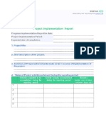 Implementation Status Report