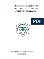 PROPOSAL KEGIATAN PELATIHAN DAN PRAKTEK CUCI TANGAN, Etika Batuk Dan APD PPI 3 (E)