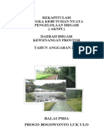 Cover Rekap AKNPI 2013 - Provinsi