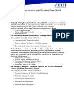 Automating Administration With Windows Powershell®