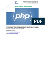 Aulas PHP básico ao intermediário