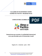 Proyecto Convocatoria Vjap Colombia 2022 VFF