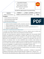 Informe 4, Paracetamol Jarabe