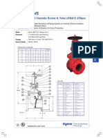 Gate Valves - OSY-1H (OS&Y) 250PSI