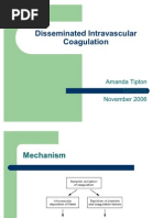 Disseminated Intravascular Coagulation