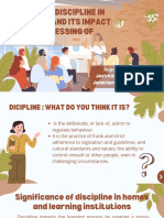The Role of Discipline in Education and Its Impact On The Processing of Learning