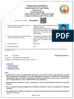 MMFPCL Fssai License