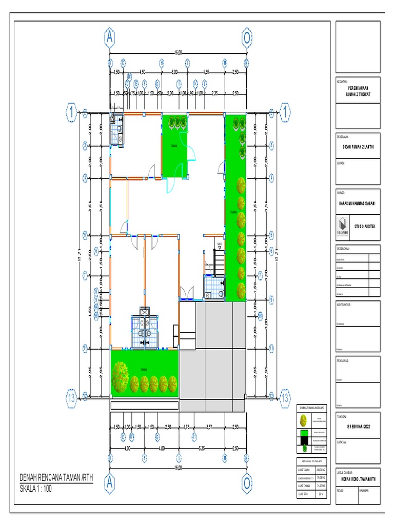 Rencana Taman Dan RTH | PDF