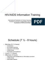 IFLA HIV AIDS Workshop 