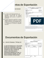 documentos de exportacion