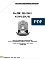 Materi Seminar Kewanitaan