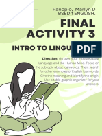 Panopio, Marlyn D. - BSED 1 ENG - Final Activity 3 - MAJOR