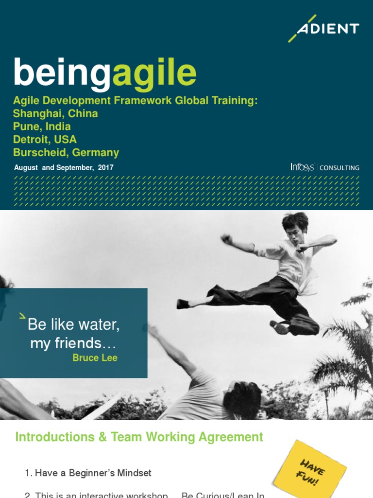 Agile Training for Adient Teams | PDF | Scrum (Software Development ...