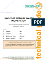 Low Cost Medical Waste Incinerator - Practical Action