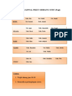 JADWAL PIKET GERBANG GURU xx