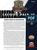 Faction Pack #1: Federal Bureau of Investigation