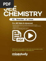 CHE - 02.atomic Structure (Unit 1) | PDF | Atoms
