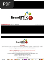 Download BrandSTIK  Promotional Merchandise Range by BrandSTIK Solutions Pvt Ltd SN58315267 doc pdf