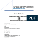 Instruction For Use Fosun COVID-19 RT-PCR Detection Kit