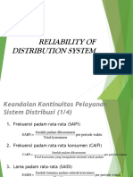 Reliability of Distribution System