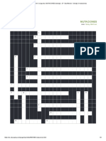 Imprimir Crucigrama - MUTACIONES (Biología - 2º - Bachillerato - Biología II Mutaciones)