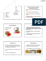 Energetics of Food1