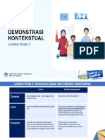 Modul Perencanaan Berbasis Data - Demonstrasi Kontekstual - Lembar Kerja 4