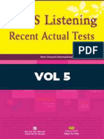IELTS - Actual - Test - Listening - Vol 5