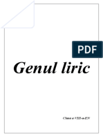 Genul Liric-Pagina