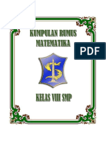 Rumus Matematika Kelas Viii SMP