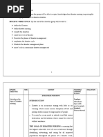 Disaster NSG Micro Teaching