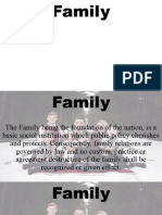 Intro To Family
