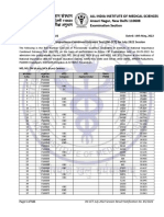 INICET July 22 Result MDMS - MDS For Website