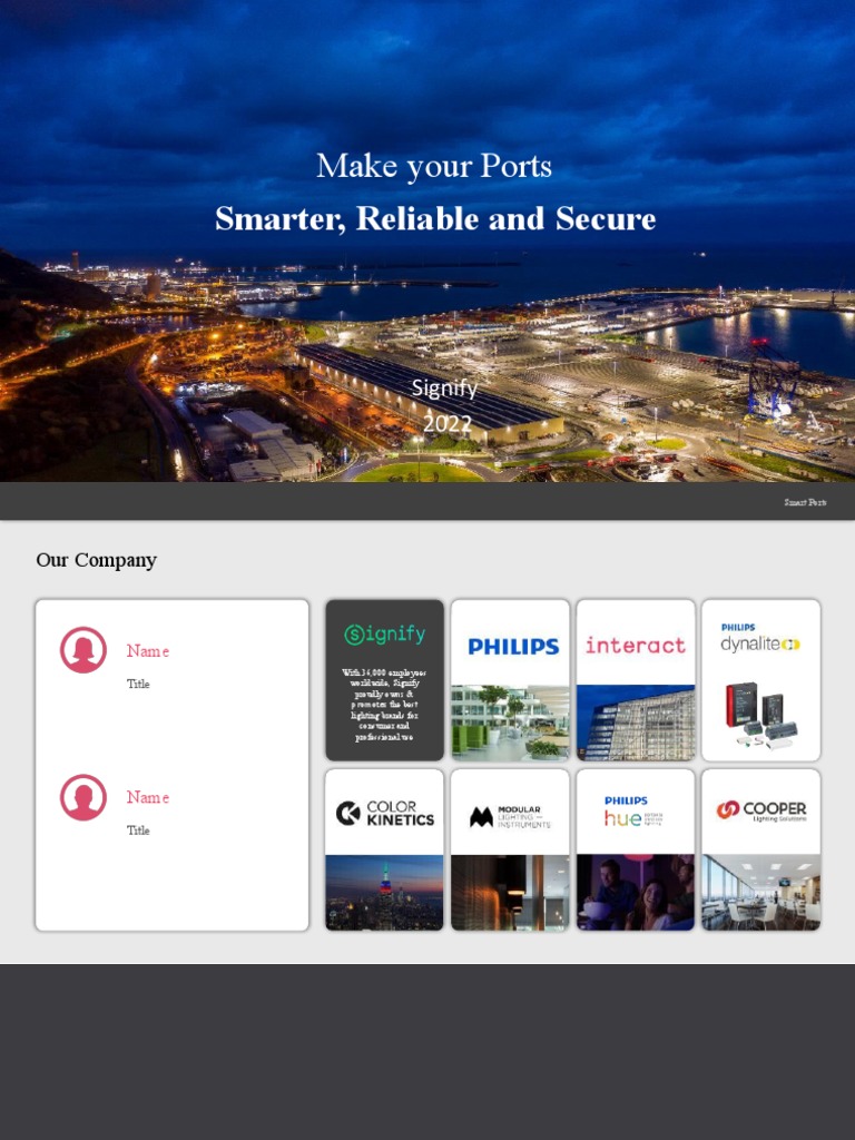 Smart Ports Signify Value Deck External 25052022 | PDF | Lighting ...