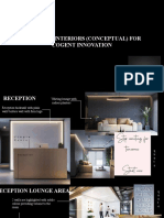 Proposed Interiors (Conceptual) For Cogent Innovation