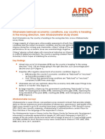 R9 News Release Ghanaians Bemoan Economic Conditions Afrobarometer v2 18july22