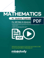 Quadratic Equations