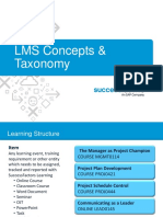 LMS Concepts & Taxonomy