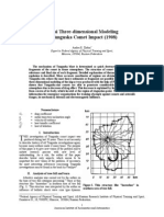 Quasi Three-Dimensional Modeling of Tunguska Comet Impact (1908)