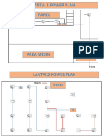 Lantai 1 Power Plan Panel: PB TB