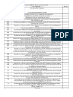 Relación de ACUERDOS PARA ESTUDIAR