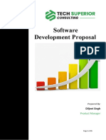 Software Development Proposal: Diljeet Singh