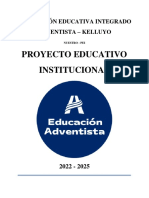 PEI _ INSTITUCIÓN EDUCATIVA INTEGRADO ADVENTISTA _ 2022