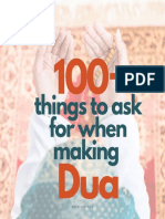 100 Things To Make Dua For