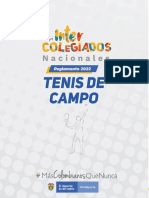 2022 Tenis de Campo